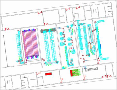 نقشه کشتارگاه مرغ و طیور/مهندس افشین لکی پور/شرکت ماشین سازی میرنظام 